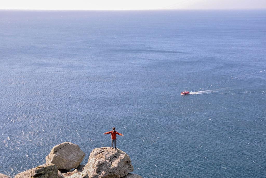 Apartamento Paseo Del Puerto Finisterre Kültér fotó